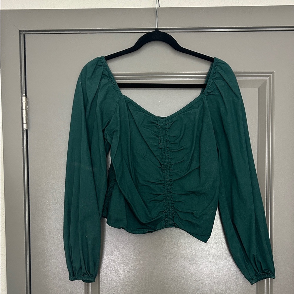 GAP Forest Green Women's Blouse